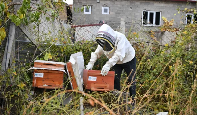 Kayseri Büyükşehir'e kovan dolusu teşekkür