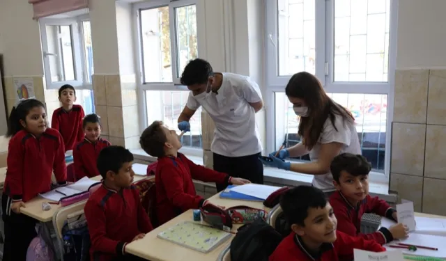 Kayseri Kocasinan'dan öğrencilere ağız ve diş sağlığı taraması