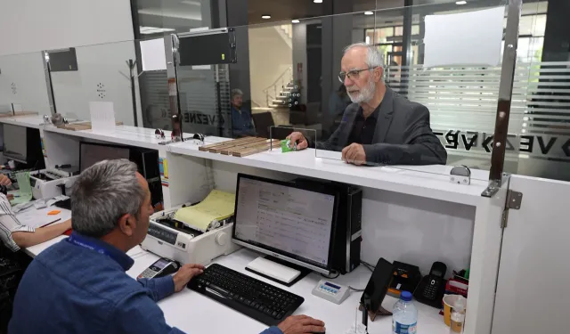 Kayseri Talas Belediyesi'nde vergi mesaisi