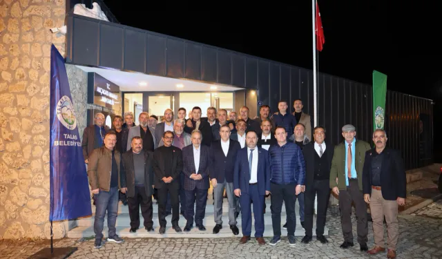 Kayseri Talas'ta muhtarlar Akçakaya'da buluştu