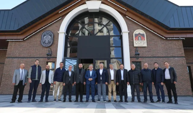 Kayseri'de Çarşı Melikgazi'ye protokol ziyareti