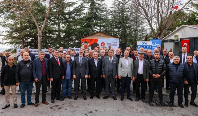 Keçiören'de Başkan Özarslan şoförlerle buluştu