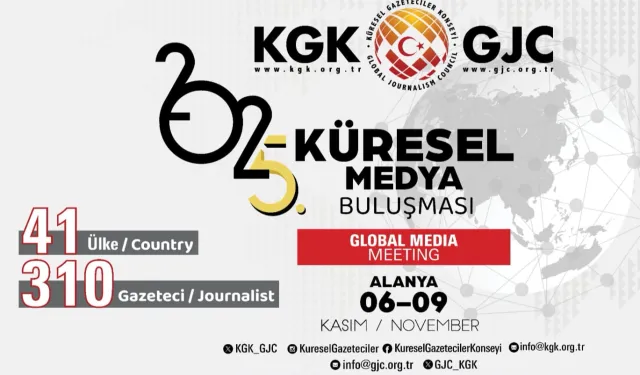 KGK 5. Küresel Medya Buluşması Alanya'da başlıyor