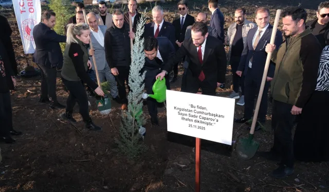 Kırgız-Türk kardeşliği Bursa'da yeşeriyor
