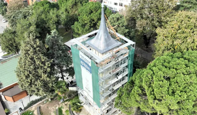 Kocaeli Büyükşehir'den tarihi kuleye dokunuş