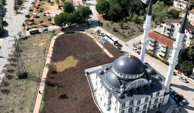Kocaeli'de Yeşilova Boğaziçi Camii'ne estetik görünüm