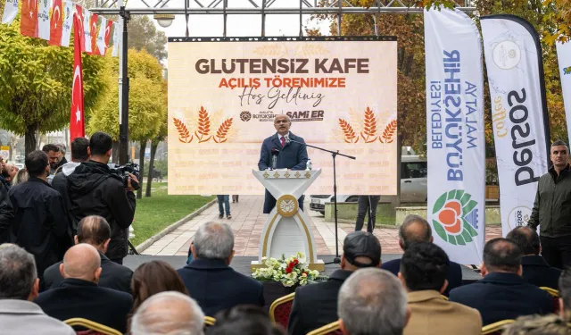 Malatya'da Glütensiz Kafe hizmete açıldı