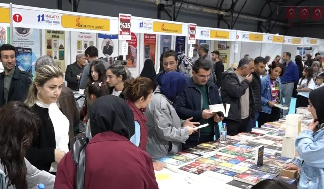 Malatya'da kitap ve kültür coşkusu sürüyor