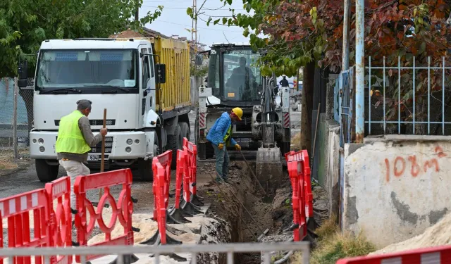 Malatya'nın içme suyu şebekesi yenileniyor