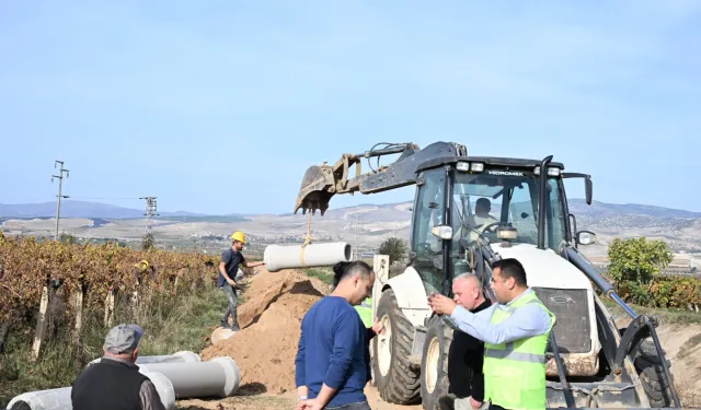 Manisa Alaşehir'de 30 yıllık altyapı çilesi son buluyor