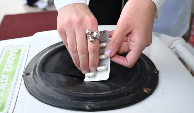 Manisa'da atık ilaçlar için örnek uygulama... Çevreyi kirletmeden toplanacak