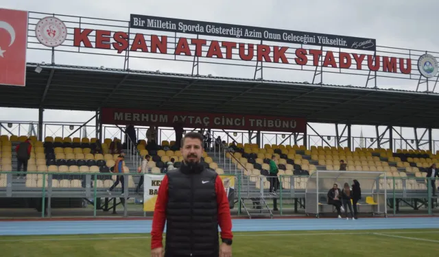 Müzikten sahaya uzanan yolculuk... Keşanlı müzisyen yıllar sonra futbola döndü
