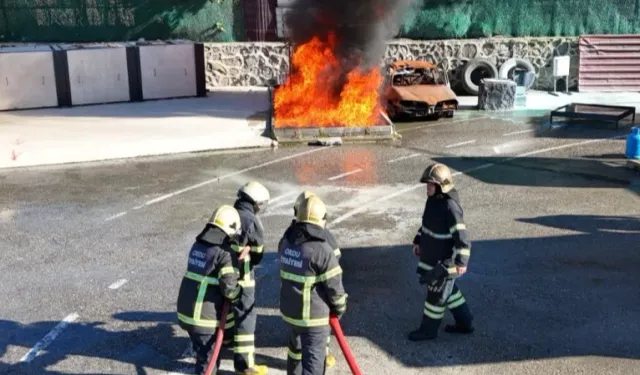 Ordu İtfaiyesi geleceğin kahramanlarını yetiştiriyor