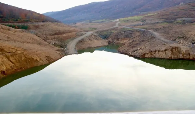 Ordu Korgan Barajı'nda su tutumuna başlandı