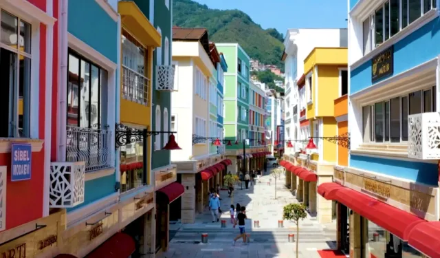 Ordu'da ilçe merkezleri yenileniyor