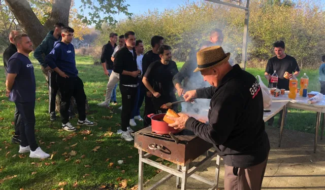 Ormankıran'dan futbolculara mangal partisi