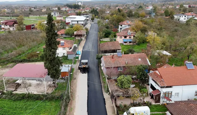 Sakarya Hendek'te kısa sürede 15 km'lik yenileme