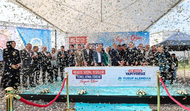 Sakarya Mekece'de sosyal tesisin temeli atıldı