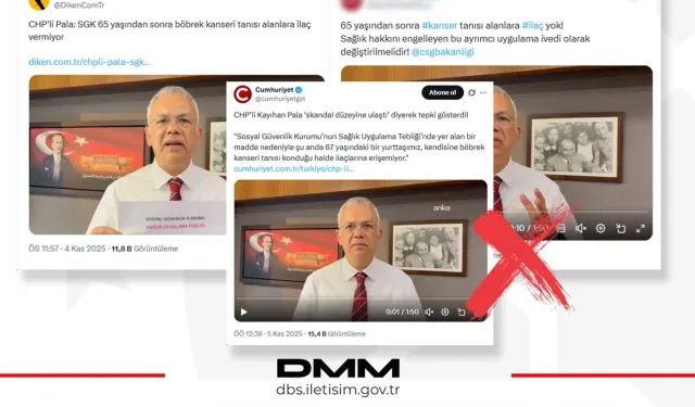 SGK ile ilgili '65 yaş üzeri böbrek kanseri hastalarına ilaç verilmiyor' iddiasına yalanlama