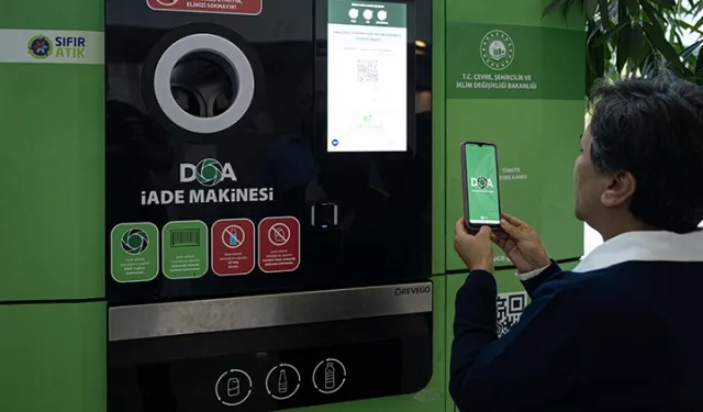 TBMM'ye otomatik depozito iade makineleri yerleştirildi