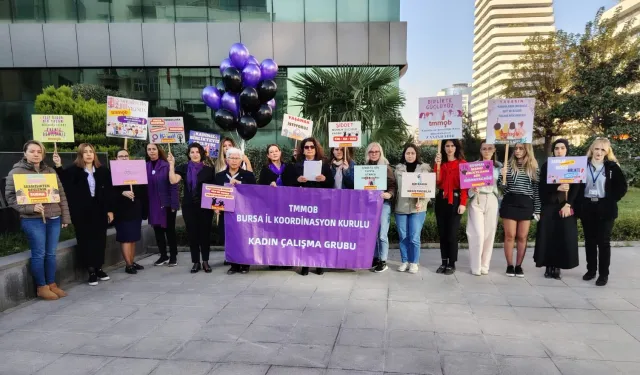 TMMOB Bursa İKK Kadın Çalışma Grubu'ndan farkındalık çağrısı