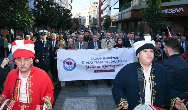 Trabzon'da 'Gidip de Dönmeyenler' etkinliği! 511 şehit anıldı