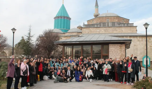 TÜED Uludağ üyelerinden Konya'ya kültür turu