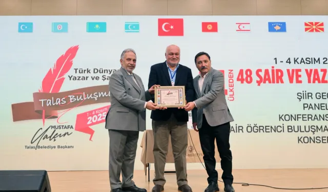 Türk Dünyası yazar ve şairleri Kayseri Talas'ta buluştu