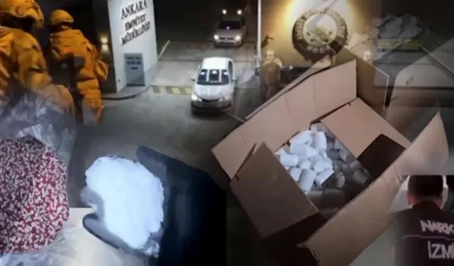 Üç ilde eş zamanlı 'Hap' darbesi! 1,9 milyon uyuşturucu hap ele geçirildi