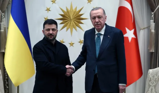 Ukrayna Devlet Başkanı Zelenskiy Beştepe'de