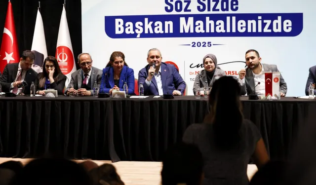 Ankara Keçiören'de 'Söz Sizde' buluşmaları sürüyor