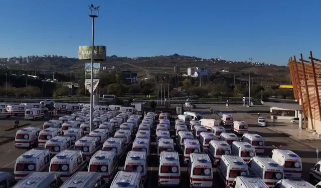 Bakan Memişoğlu: Yıl sonuna kadar 856 yeni ambulans daha hizmete girecek