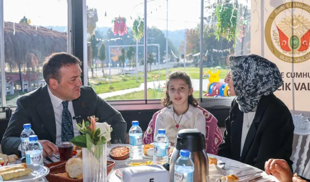 Bilecik'te Vali Sözer engelli bireylerle buluştu