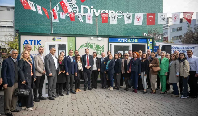 Bornova'dan İzmir'de bir ilk: Atık Bank Projesi açıldı