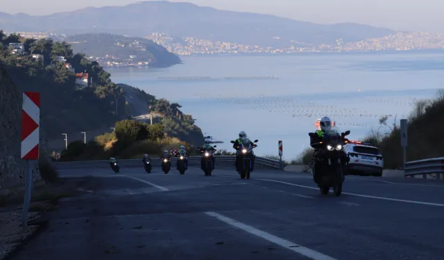 Bursa Jandarma'dan motosiklet sürücülerine ileri sürüş kursu