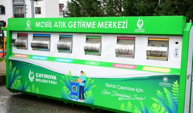Çayırova'da 4 yeni noktaya atık getirme merkezi