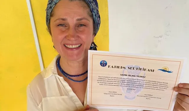 Enez'de yarışmanın birincisi oldu... İlk kez yaptığı çorba birincilik kazandırdı