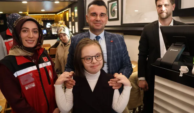 Erzurum'da Aile ve Sosyal Hizmetler'den 'sevgi köprüsü' bağı