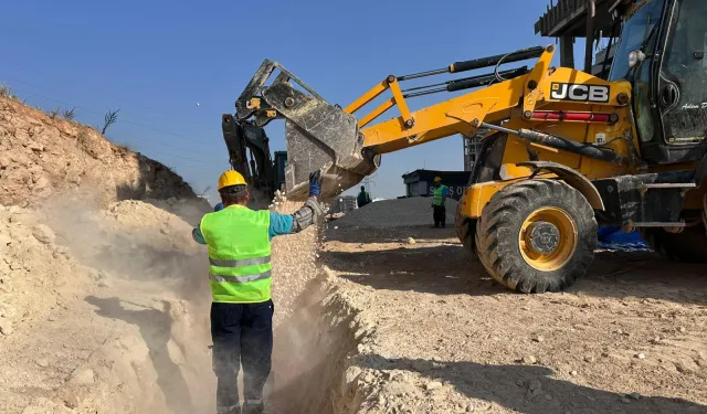 Gaziantep'te Gazitepe ve Sarısalkım'a yeni içmesuyu altyapısı