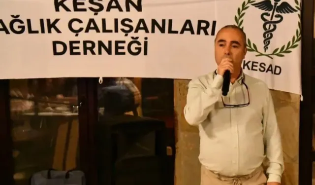 Keşan'da sağlık çalışanlarından güçlü buluşma