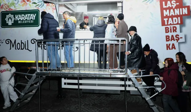 Konya Karatay'da sahlep geleneği bu yıl da sürüyor