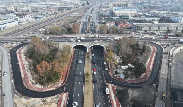 Konya Marangozlar Köprülü Kavşağı'nda iki şerit açıldı