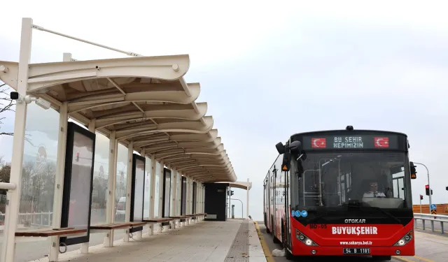 Sakarya Metrobüs Hattı'nda yeni gelişme