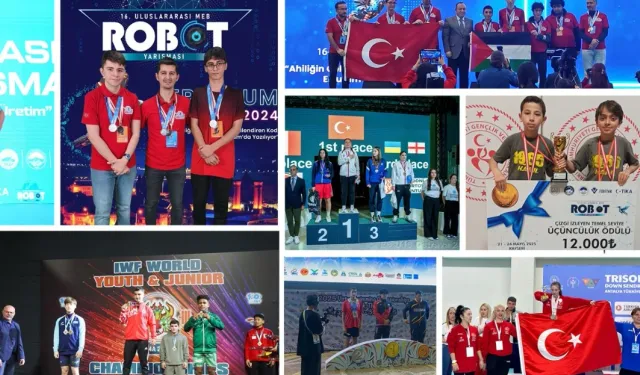 Türkiye'ye uluslararası 272 madalya gururu