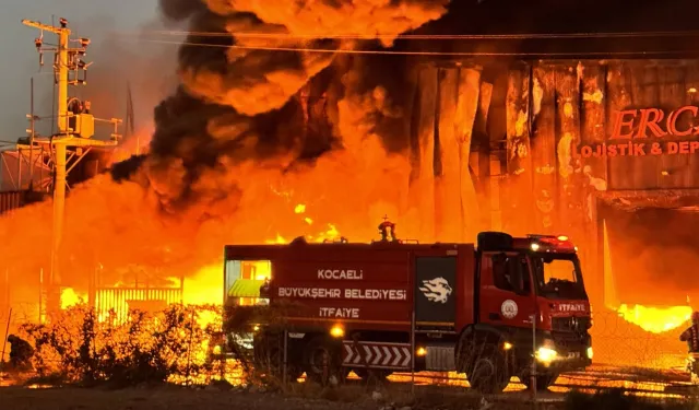 Kocaeli İtfaiyesi,'nden 2025'te 13 bin 562 vakaya müdahale