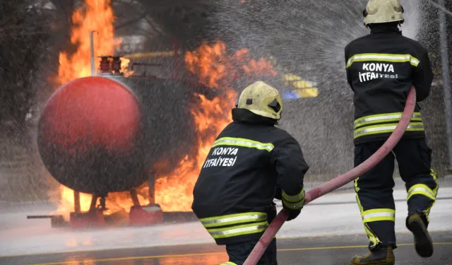 Konya İtfaiyesi 15 bini aşkın olaya müdahale etti