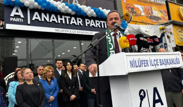 Anahtar Parti Nilüfer İlçe Başkanlığı hizmete açıldı