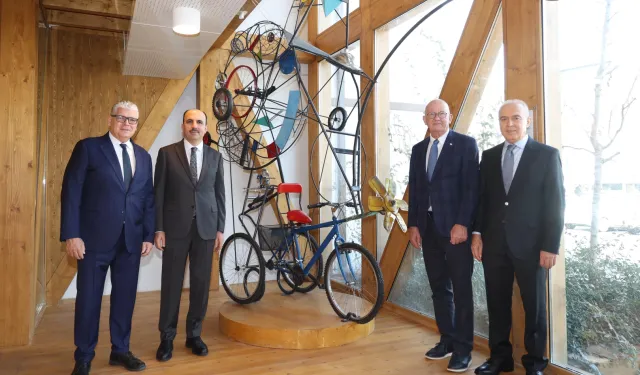 Avrupa Bisiklet Birliği Başkanı Casa'dan Başkan Altay'a ziyaret