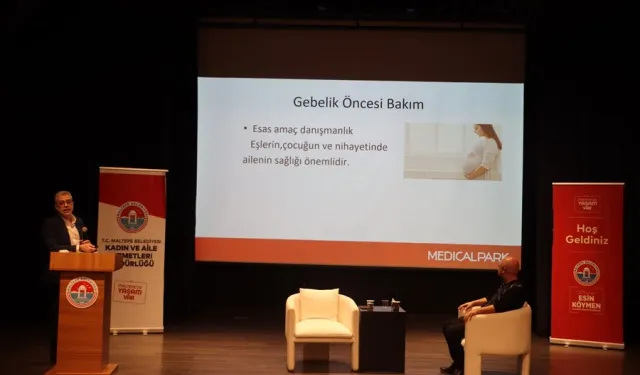 İstanbul Maltepe'de anne adaylarına ve ailelerine seminer