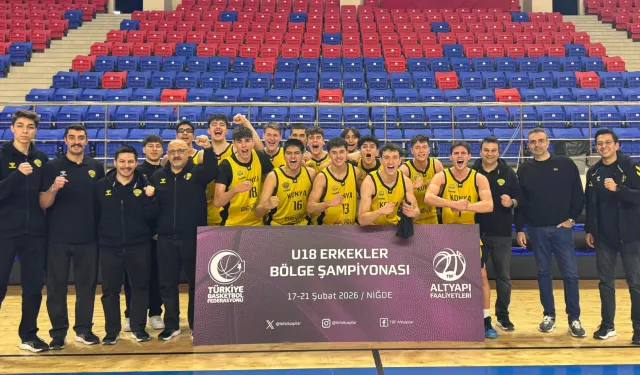 Konya Büyükşehir'in basketbol altyapısındaki gençler gururlandırıyor